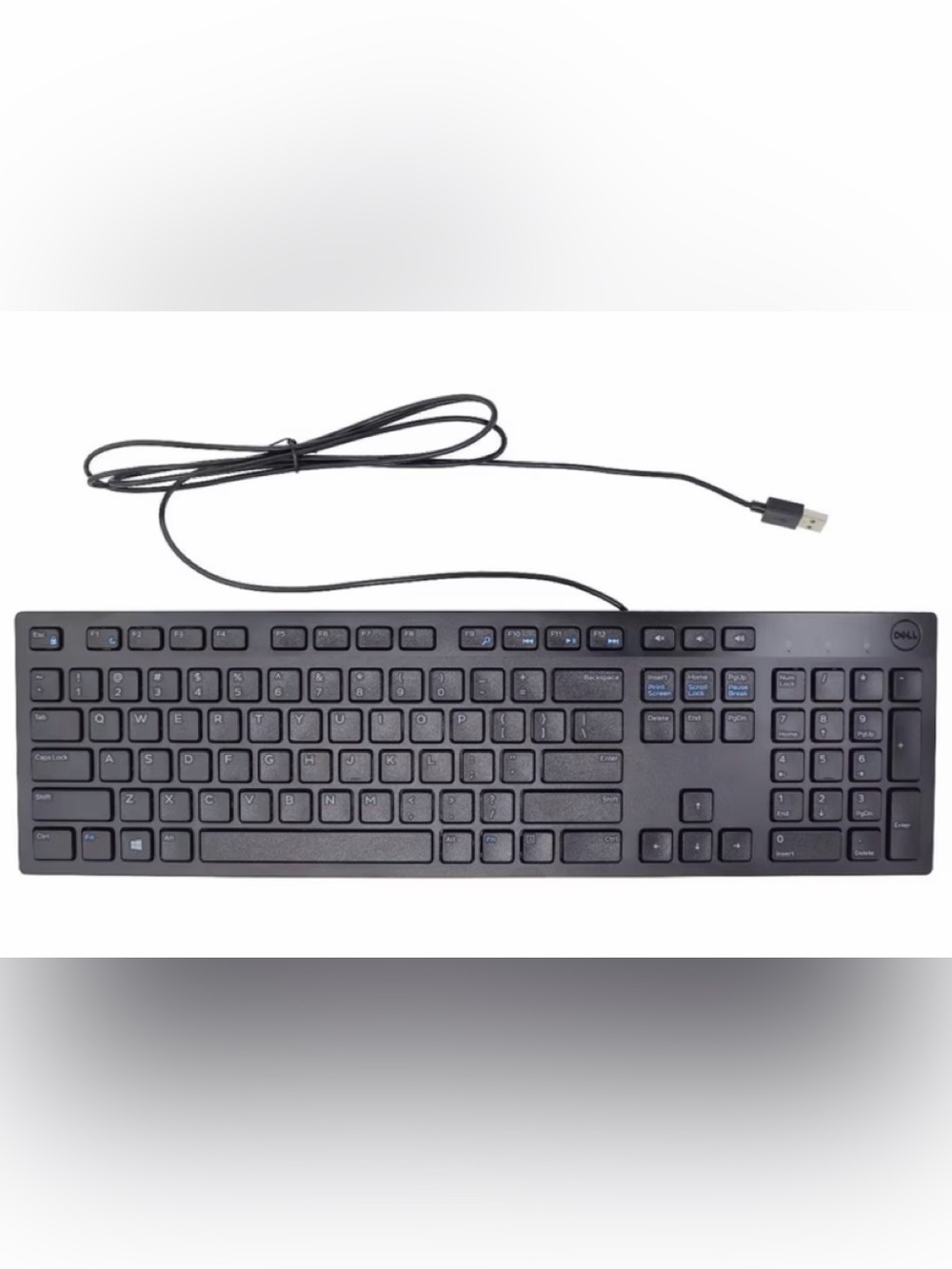 Dell Black Wired USB Full-Size Keyboard with Numeric Dell KB216 580ADGS